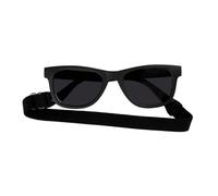 Bojueshaw Polarized Baby Sunglasses with Adjustable Strap,Flexible Frame Shatterproof Glasses for 0-24 Months Infants & Toddlers(Black)