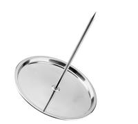 Bojueshaw Stainless Steel Vertical Skewer,BBQ Vertical Meat Skewer Kebab Stand,Hanging Barbecue Skewer Rack,Chicken Rack Roaster for Broiler,Chicken,Steak