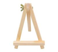 Bojueshaw Triangular Stand Wooden Easel for Drawing,Sketching, Advertising,and Mobile Phone Display - Stable and Durable Support(9*15)