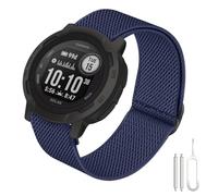 BOJYS Strap for Garmin Instinct 2 Nylon, 22mm Soft Elastic Stretchy Nylon Sport Strap for Instinct 2 Solar, Instinct, Instinct Tactical, Instinct Tide, Instinct Esports, Instinct Solar