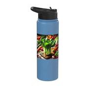 Bok Choy Veggies Healthy Vegetables Stainless Steel Insulated Water Bottle