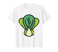 Bok Choy Veggies Healthy Vegetables Value Graphic T-Shirt, Men, White, S