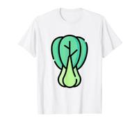 Bok Choy Veggies Healthy Vegetables Value Graphic T-Shirt, Men, White, XL