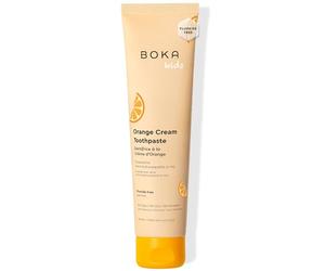 Boka Fluoride Free Nano Hydroxyapatite Toothpaste - Training Toothpaste - Appropriate for Sensitive Teeth - No Sulfate & Parabens - Natural Flavors & Vegan - Orange Cream (113g) 1pk