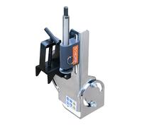 BOKA Pipe Notching for Round Pipes up to 50 mm, Precise Notching 0-45° (Aluminium) / 0-60° (Steel) with Integrated Protractor, PN-1/2S