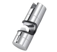 Bokaiya Shower Head Holders,ABS Chrome Plated Surface Hand Shower Bracket,Adjustable Universal Shower Head Holder Diameter 18-25mm,Shower Slider Rail Clamp Shower Holder Replacement,Easy Installation