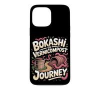 Bokashi to Vermicompost Journey Vermicomposting Case for iPhone 13 Pro Max