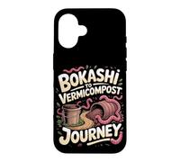 Bokashi to Vermicompost Journey Vermicomposting Case for iPhone 16