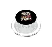 Bokashi to Vermicompost Journey Vermicomposting PopSockets PopGrip for MagSafe