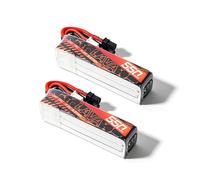 Bokcztml 2pcs High Capacity 550mAh LiHV UAV Battery 75C Discharge XT30 Connector 16AWG Silicone Wire For FPV Racing UAV LiHV Battery For FPV Uav