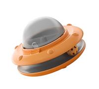 Bokcztml Auto Regulating Cats Exercise Wheel Slow Release Snacks Dispensing Device With Multiple Motion Models Regulable Speed Cats Play Feeders
