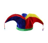 Bokcztml Halloween Carnival Party Hat Costume Witch Western Mardi Gras Hat For Masquerade Cosplay Clown Accessories Decorations Colorful Cosplay Party Costume For Kids Adult Color Matching Adult