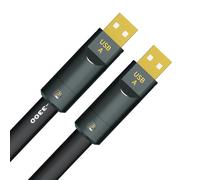 Bokcztml High End USB A To USB A Cable 6N Single Crystal Coppered Cored Advanced Shielding Technology Clear Delivery Male To Male Cable