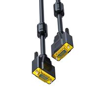 Bokcztml High Performances VGA Connectors Cable Builts In EMIs Protections Ensures Stable Signals For Home Theater Systems High Definition Vga Extension Cord