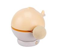 Bokcztml Wooden Fish Night Light With Mallets Rechargeable Bedsides Lamp 3 Levels Ambients Lighting For Kids Stress Relief