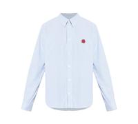 Boke Flower Embroidered Casual Shirt - male - Kenzo - Casual Shirts - Blue - XL - Shirts XL