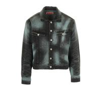 Boke Heart Oversize Trucker Jacket - male - Kenzo - Denim Jackets - Blue - M - Jackets M