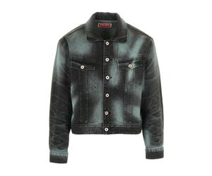 Boke Heart Oversize Trucker Jacket - male - Kenzo - Denim Jackets - Blue - M - Jackets M