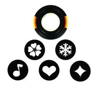 Bokeh Master Kit Lens Cap Filter, Artistic Romantic Night Scenery Photo Lens (Size : 67mm)