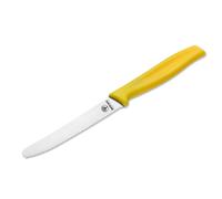 Boker Yellow - Serrated Round Tip Kitchen Knife