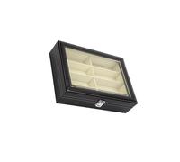 BOKIOESDE Stylish Eyewear Organizer Incorporating Premium Craftsmanship And Thoughtful Features For Easy Access And Attractive Display Eyeglasses Storage