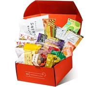 Bokksu Seasons of Japan Snack Box - 1 Piece Tea + 22 Pieces Snacks from Japan - Authentic Japanese Food Box with Cookies, Chips, Mochi, Crackers, Tea and More