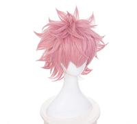 Boku no Hero Academia Mina Ashido Wig Cosplay Costume Men Women Short Synthetic Hair Wigs+wig cap