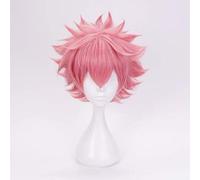 Boku No Hero Academia Mina Ashido Wig Cosplay Costume Wigs My Hero Academia Men Women Short Synthetic Hair Party Role Play Wigs My Hero Academia Pink