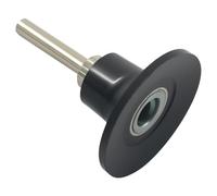 BokWin 1 Pack 2 Inch Quick Change Disc Pad Holder, Disc Pad Holder Adapter with 1/4 Inch Shank, Black Rubber Design for Die Grinder and Power Drill in Polishing, Sanding Surface Conditioning