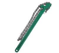 Bokwin 16 Inch Heavy Duty Ratcheting Chain Wrench Adjustable Oil Filter Wrench Pipe Fittings Tools Spanner Multi-Purpose Remover Tool