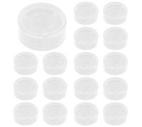 BokWin 20Pcs Clear Guitar footswitch Cap, Footswitch Topper Pedal Switch Cover for Guitar Effect Pedals