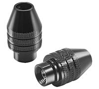 BokWin 2Pcs Multi Quick Change Keyless Chuck Replacement, 4486 Keyless Chuck，ideal for 1/32” (0.8mm) to 1/8” (3.2mm) Shank Rotary Tool Accessories