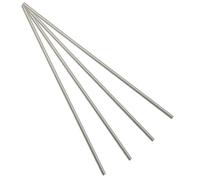 BokWin 4 Pack M5 x 250mm Fully Threaded Rod, Long Threaded Screw with M5-0.8mm Thread Pitch, 304 Stainless Steel Right Hand Threads for Furniture and Home Applications