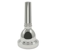 BokWin 6 1/2AL Silver Plated Trombone Mouthpiece - Professional Grade Instrument for Tenor Trombone with Enhanced Sound Quality, Ideal for Musicians