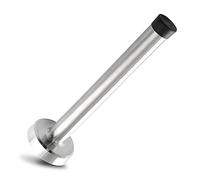 BokWin 6 Inch Door Stops, Wall Mount Door Stopper with Mute Rubber Tip, Wall Door Protector, Doorstop Heavy Duty Stainless Steel Long Door Stop Doorstop with Hardware Screws