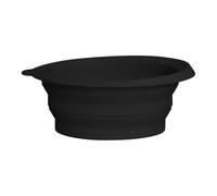 Bol De Plongée Visage Froid Pliable Washbasin | Réutilisable Récipient Glace Pour Soins Dee La Peau, Beauté Femme Et, Maison Camping Bain, Silicone Noir, 170 Chars.