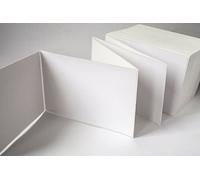 BOL Large Plain White Sticky Self Adhesive Postage/Parcel Labels - Blank Address 10 x 15cm (6x4inch) (50)