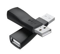 BolAAzuL 2-Pack USB Dongle Extender for Logitech USB Unifying Receiver | USB 2.0 Male to Female Connector Extension Converter Adapter for Mouse/Keyboard, PC/Laptop/Desktop