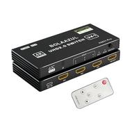 BolAAzuL 3X1 HDMI Switch 4K 60Hz w/IR Remote HDMI Switcher Selector