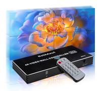 BolAAzuL 4K 2x2 HDMI Video Wall Controller, 8 Splicing Mode, IR Control