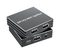 BolAAzuL MST Hub DisplayPort to Dual DisplayPort Splitter 1X2 4K 144Hz