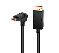 BolAAzuL Right Angle Displayport 1.4 Cable 4K/144Hz Down Angled Display Port Cable, 8K/60Hz DP 1.4 90 Degree DP Male to Male Wire 1.8m FreeSync G-Sync