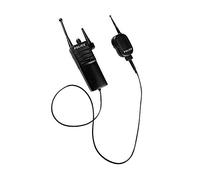 Boland 00486 Walkie Talkie Police One Size Black and White Plastic Radio for Policeman, Toy, Accessory for Carnival, Theme Party, Costume, Fancy Dress
