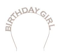 Boland 00947 Tiara Birthday Girl Headband Birthday Gift Happy Birthday Party Accessories