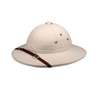 Adult Size Deluxe Australian Outback Explorer Hat Fancy Dress Pith Helmet