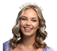 Boland 01425 Tiara Bride to Be, Headband for JGA, Carnival and Theme Party, Wedding, Bride