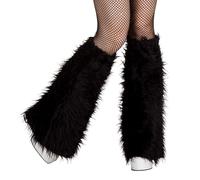 Boland 01730 - Plush Leg Wämer, Black, One Size