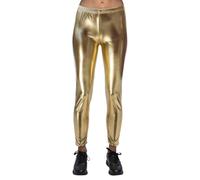 Boland 02361 Legging Metallic Gold (L/XL)