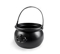 Boland 10101835 Black Magic Cauldron (19x13 cm) Made of Plastic, Unisex, M (19x13cm)