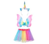 Boland 10201471 Unicorn Fairy Costume Set, Multicoloured, Standard S (US IMPORT)